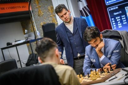 国际象棋候选人锦标赛：Gukesh yerra 在时钟和 Firouzja 的压力下，经过一场充满活力的战斗 |国际象棋时事